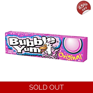 Bubble Yum Original Bubble Gum - 5 Piece Pack